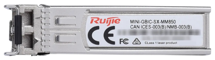 Ruijie Networks RG-MINI-GBIC-SXMM850 Módulo Transceptor Fibra Óptica SFP 1000 Mbit/s Ruijie Networks RG-MINI-GBIC-SXMM850 Módulo Transceptor Fibra Óptica SFP 1000 Mbit/s