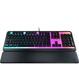 Turtle Beach Teclado para Juegos TUR0731855210206 Membrana RGB Negro, Teclas Silenciosas