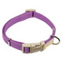 Nayeco Collar Mac Leather Cotton Lila 10mm x 20-33cm
