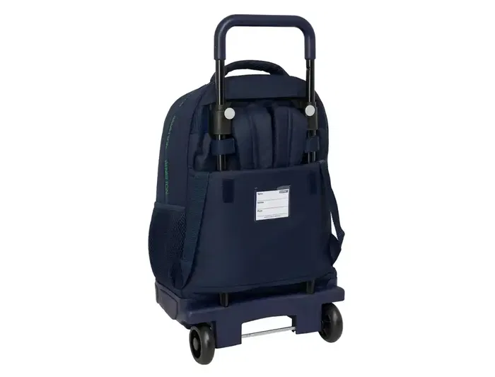 Safta Mochila Escolar con Ruedas Benetton Together Compacta Extraíble Grande 450x330x220 mm