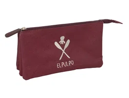 Safta Estuche escolar portatodo triple El Pulpo Basics