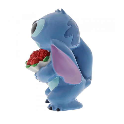 Enesco Figura Disney Lilo & Stitch de Resina, Hecha y Pintada a Mano, 6 cm de Altura, Figura Coleccionable de Stitch