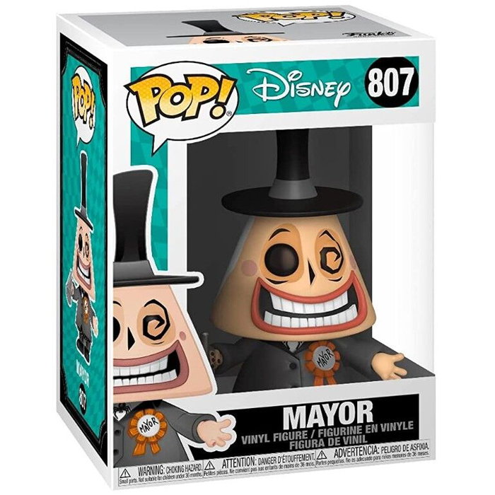 FUNKO Figura POP Disney Pesadilla Antes de Navidad Major Mayor with Megaphone