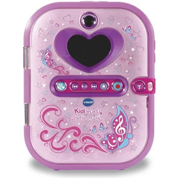 Vtech Kidisecrets Selfie Music Rose Diario Musical Electrónico Niña 6-12 años Francés Vtech Kidisecrets Selfie Music Rose Diario Musical Electrónico Niña 6-12 años Francés