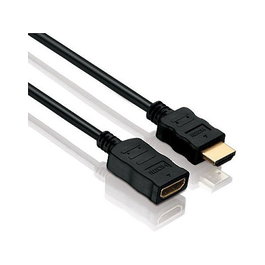PureLink X-HC005-005E Extensor HDMI con Ethernet, 0,5 m, Macho a Hembra