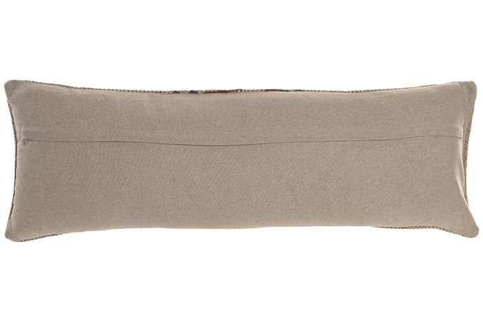DKD Home Decor Cojín Kilim Beige de Lana y Yute (Pack de 2)
