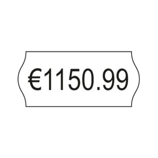 AVERY-DENNISON Etiquetas de Precios Adhesivo Permanente 26x12 mm Blanco Rollo 1.500 uds. AVERY-DENNISON Etiquetas de Precios Adhesivo Permanente 26x12 mm Blanco Rollo 1.500 uds.