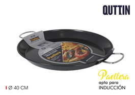 Quttin Paellera Antiadherente Inducción 40 cm (6 Unidades)