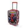 Karactermania Maleta Trolley Soft 3D Spiderman Symbol Gris