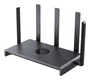 Ruijie Networks RG-EW3000GX Pro Router WiFi 6 Mesh, 2402 Mbps 5GHz, 4x Gigabit LAN, Dual WAN, 5 Antenas, Negro