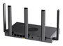 Ruijie Networks RG-EW3000GX Pro Router WiFi 6 Mesh, 2402 Mbps 5GHz, 4x Gigabit LAN, Dual WAN, 5 Antenas, Negro
