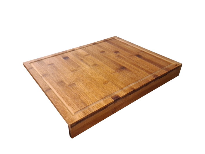 Inde Tabla Cortar Bambú Dark Borde 45.6 cm x 35.6 cm (12 Unidades)