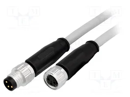HARTING Cable para sensores M8 3 pines 0,5m