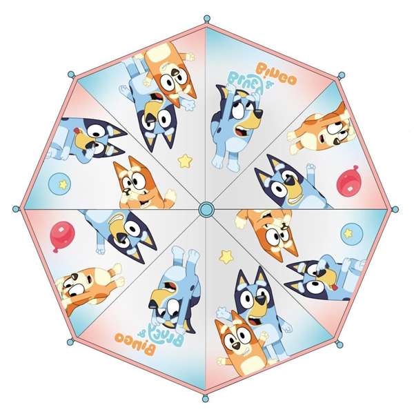 Cerdá Paraguas Manual Poe Burbuja Bluey 45 cm