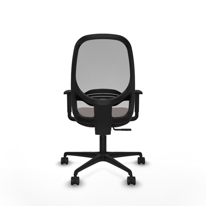 PIQUERAS Y CRESPO Silla de oficina Cilanco con mecanismo Sincro, Marrón oscuro y Gris PIQUERAS Y CRESPO Silla de oficina Cilanco con mecanismo Sincro, Marrón oscuro y Gris