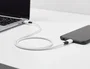 Q-connect Cable USB-C a USB-C PVC 3m Blanco