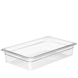 DB MARK Cambro Cubeta Poli GN 1/1-100 - Cubeta para Almacenaje y Transporte, Capacidad 13 Litros, Dimensiones 530 x 325 x 100 mm