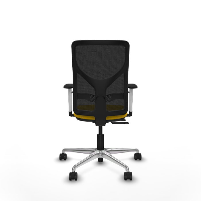 PIQUERAS Y CRESPO Silla de oficina Motilla con mecanismo Sincro/Traslack Amarillo y Negro PIQUERAS Y CRESPO Silla de oficina Motilla con mecanismo Sincro/Traslack Amarillo y Negro