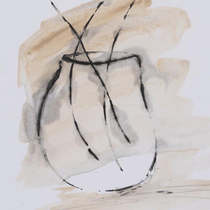 Cuadro Pintura Jarrón-Flores 2/M 60 X 4 X 80 cm (Set de 2)