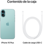 Apple iPhone 16 Plus 256 GB Verde azulado
