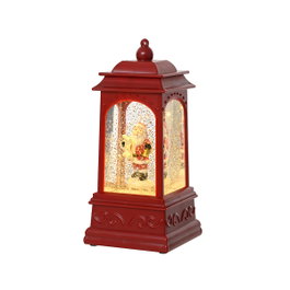 Lumineo Farol de agua Santa Claus con 2 LEDs