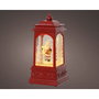 Lumineo Farol de agua Santa Claus con 2 LEDs