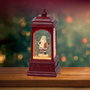 Lumineo Farol de agua Santa Claus con 2 LEDs
