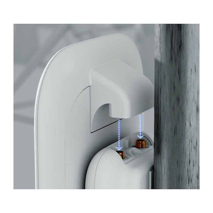 Ubiquiti UACC-UK-Ultra-Panel-Antenna, Antena Panel 5 GHz 15 dBi, Blanco, Aluminio y PC, IP6X para Interior y Exterior
