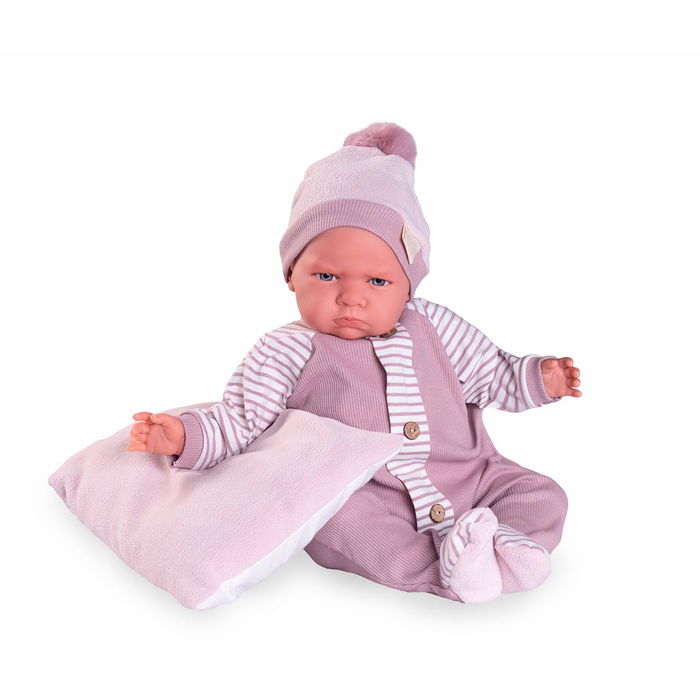 Muñecas Antonio Juan Muñeca Mi Primer Reborn Berta 81390 52 cm 1.67 kg Cuerpo de Tela Bebé Realista