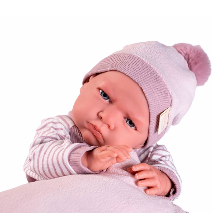 Muñecas Antonio Juan Muñeca Mi Primer Reborn Berta 81390 52 cm 1.67 kg Cuerpo de Tela Bebé Realista