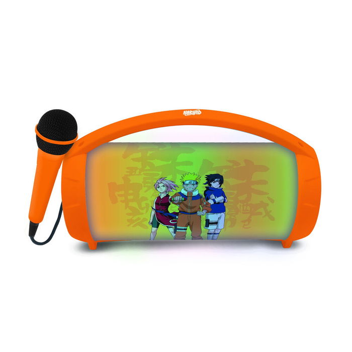 LEXIBOOK Altavoz Bluetooth Luminoso con Micrófono Naruto