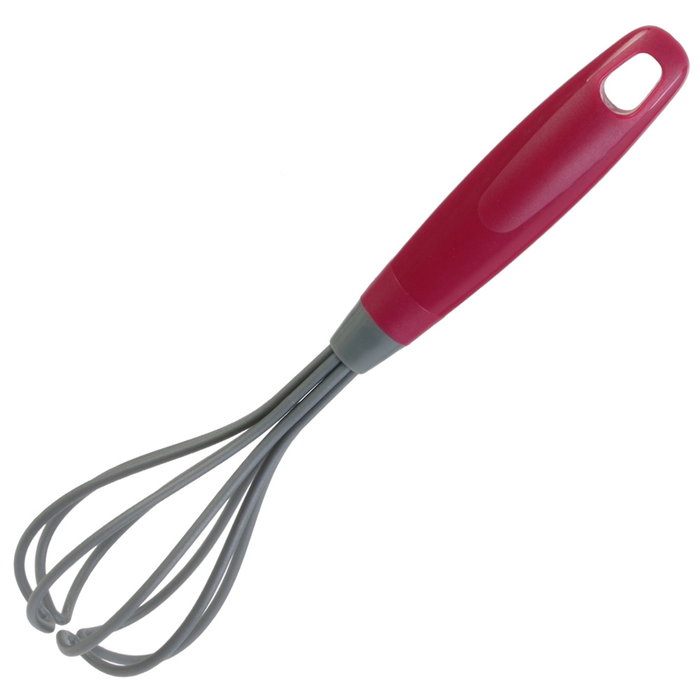 Cook Concept Batidor de Cocina 30 cm Antirayaduras con Soporte en Mango para Batir Alimentos