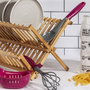 Cook Concept Batidor de Cocina 30 cm Antirayaduras con Soporte en Mango para Batir Alimentos