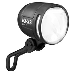 Busch & Müller LUMOTEC IQ XS Luz Delantera con Interruptor Luz Posición y Sensor 70 Lux Negro Mate