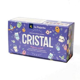 La Pajarita Pintura Cristal para Superficies No Porosas Colores Surtidos 6x25ml