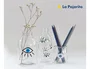 La Pajarita Kit de Pintura Crystal para Cristal y Superficies No Porosas, 6 Colores Surtidos