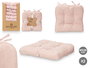 Giftdecor Set 2 Cojines Silla Rosa 40x40 cm (Set de 6)