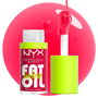 Nyx Professional Make Up FAT OIL lip drip #05-newsfeed Brillo de Labios Aceite 4.8 ml RojoRosa