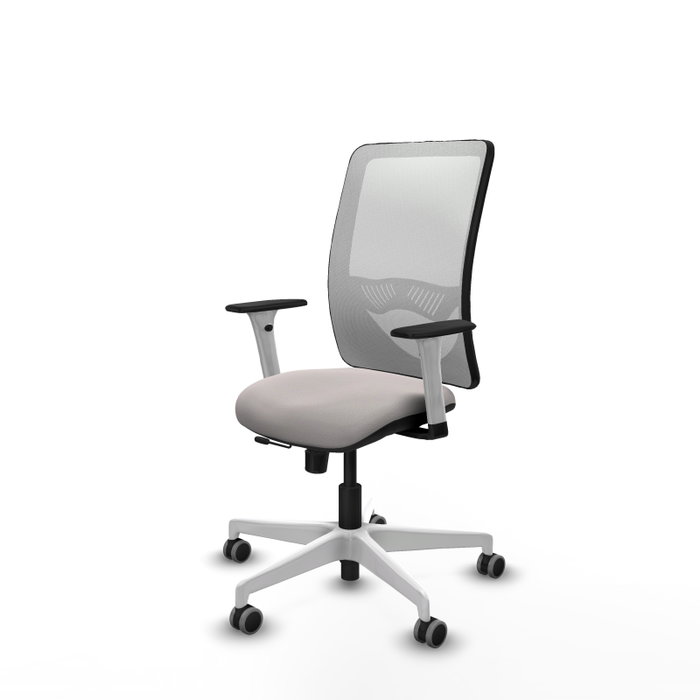 PIQUERAS Y CRESPO Silla de oficina Zulema en Blanco con mecanismo Sincro/Traslack PIQUERAS Y CRESPO Silla de oficina Zulema en Blanco con mecanismo Sincro/Traslack