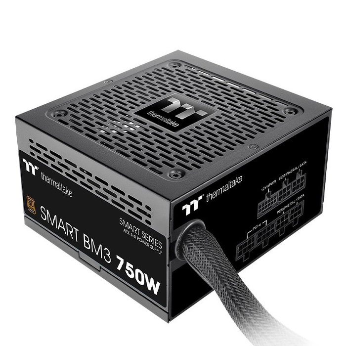 Thermaltake Smart BM3 750W Fuente de alimentación Semi-modular Black Thermaltake Smart BM3 750W Fuente de alimentación Semi-modular Black