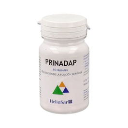 HELIOSAR Prinadap 60 Cápsulas - Vitaminas B1, B6, B12 para Sistema Nervioso y Función Psicológica