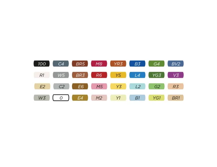 Carioca Plus Sketch Rotuladores Doble Punta Cincel/Pincel Colores Surtidos Caja Premium 32 UD