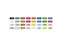Carioca Plus Sketch Rotuladores Doble Punta Cincel/Pincel Colores Surtidos Caja Premium 32 UD