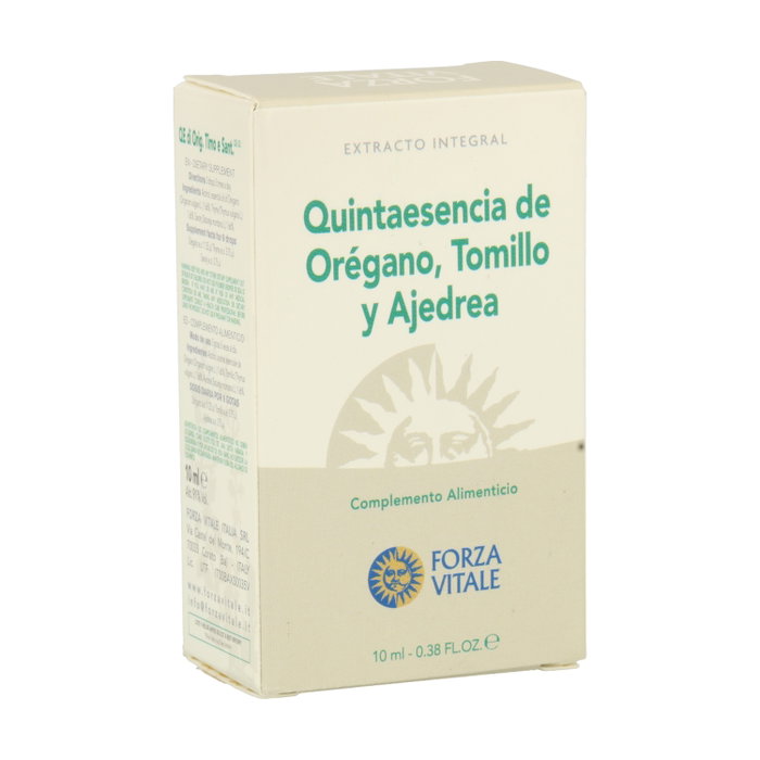 Forza Vitale Quinta Esencia Orégano, Tomillo y Ajedrea 10ml Forza Vitale Quinta Esencia Orégano, Tomillo y Ajedrea 10ml