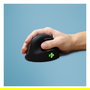 R-Go Ratón Ergonómico Inalámbrico Vertical HE Break Small, Diestro, Bluetooth 5.0, 2400 DPI, Negro, Aluminio, Incluye Software Anti-RSI