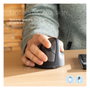 R-GO HE Break Small Ratón Ergonómico Vertical Inalámbrico Bluetooth Pequeño para Diestros con Software Anti-RSI Negro