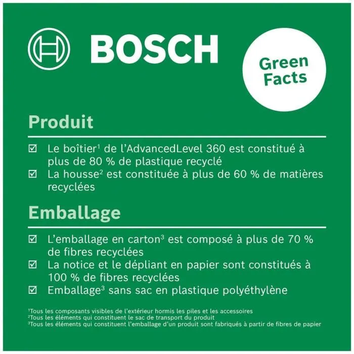 Bosch Láser de línea AdvancedLevel 360 BOS4053423245165 - Láser de 3 líneas con 360° para alineación en toda la habitación, en caja