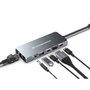 Conceptronic DONN22G Docking Station USB4 6 en 1 HDMI 8K 2,5GbE 100W PD Gris