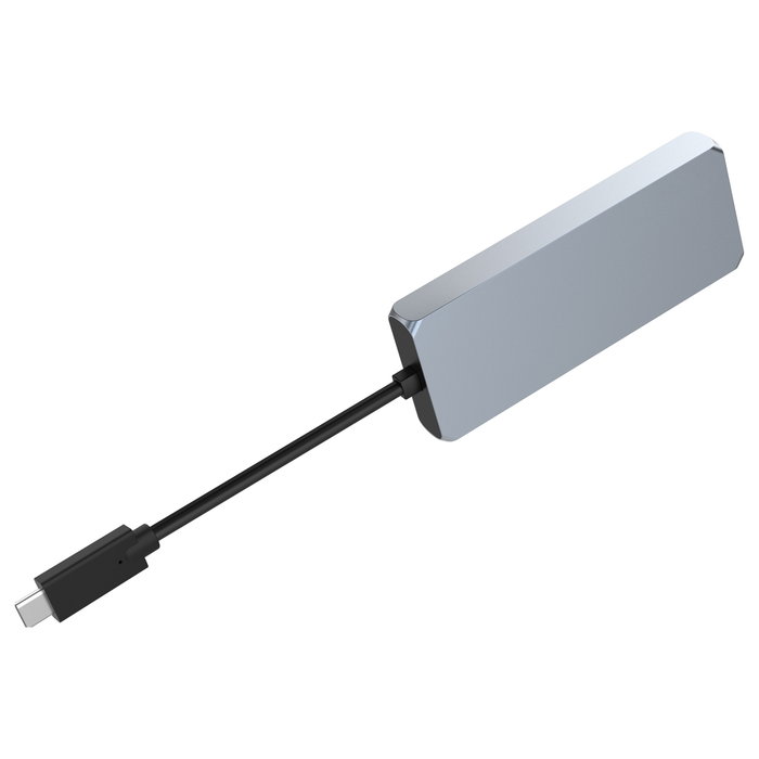 Conceptronic DONN22G Estación de acoplamiento USB-C/USB4 6 en 1 con HDMI 8K, 2.5GbE y 100W PD, Gris