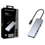 Conceptronic DONN22G Estación de acoplamiento USB-C/USB4 6 en 1 con HDMI 8K, 2.5GbE y 100W PD, Gris